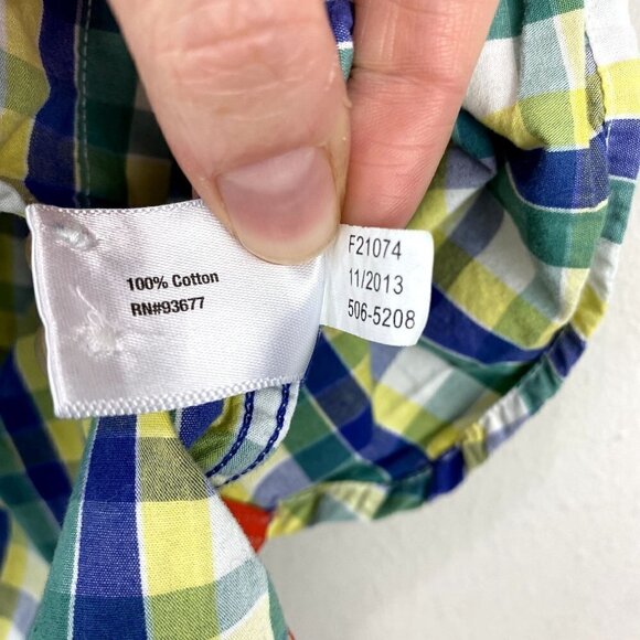 Baker by Ted Baker Plaid Short Sleeve Button Up 8 - Picture 7 of 10